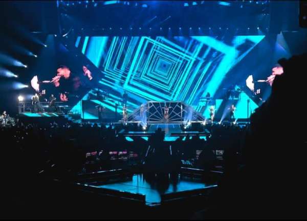 Spectrum Center, section: 118, row: M, seat: Aisle