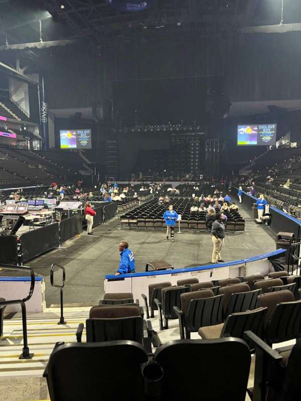 VyStar Veterans Memorial Arena, section: 107, row: G, seat: 11