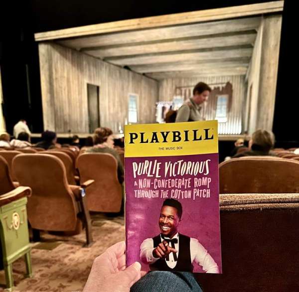 Music Box Theatre, section: Orchestra R, row: M, seat: 2