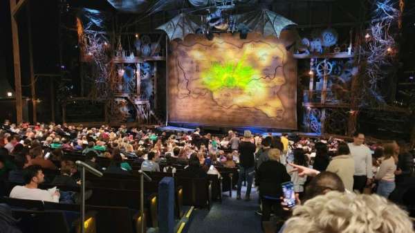 Gershwin Theatre, section: Orchestra R, row: V, seat: 2 & 4