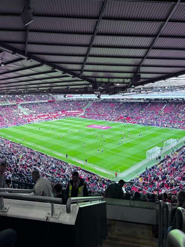 Old Trafford, section: NW3430, row: 22, seat: 98