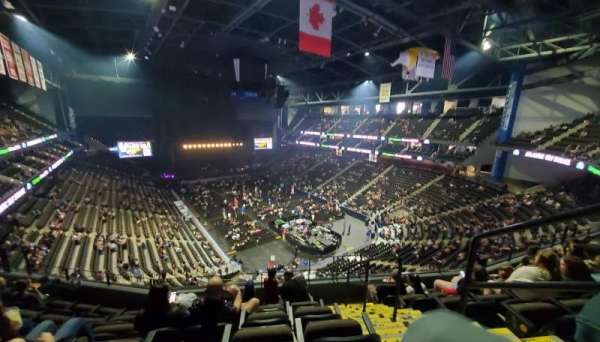 VyStar Veterans Memorial Arena, section: 315, row: F, seat: 2