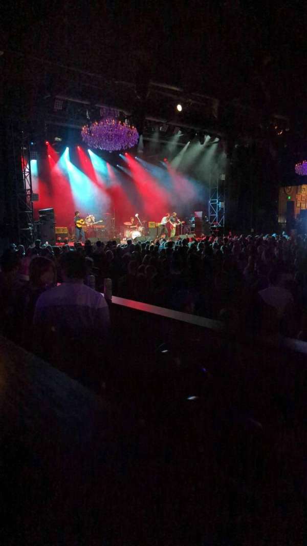 The Fillmore Auditorium, section: West, row: B, seat: 12