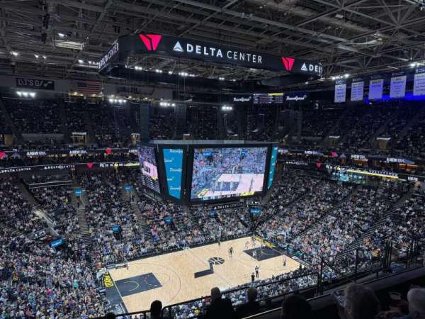 Delta Center, section: 115, row: 9, seat: 12