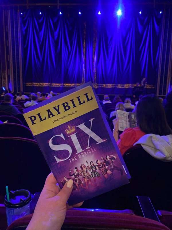 Lena Horne Theatre, section: Orchestra C, row: N, seat: 109