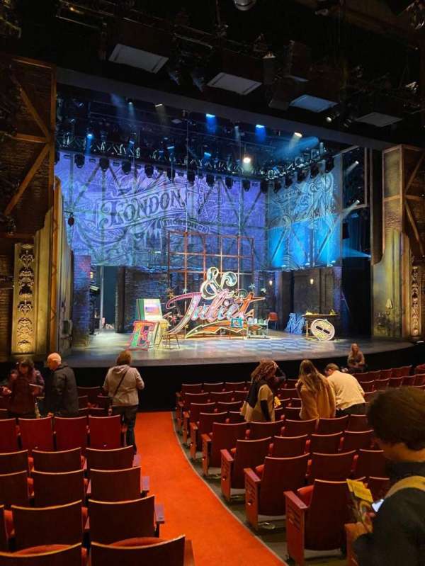 Stephen Sondheim Theatre, section: Orchestra L, row: N, seat: 5