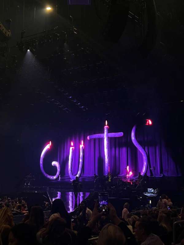 Spectrum Center, section: 114, row: I, seat: 9