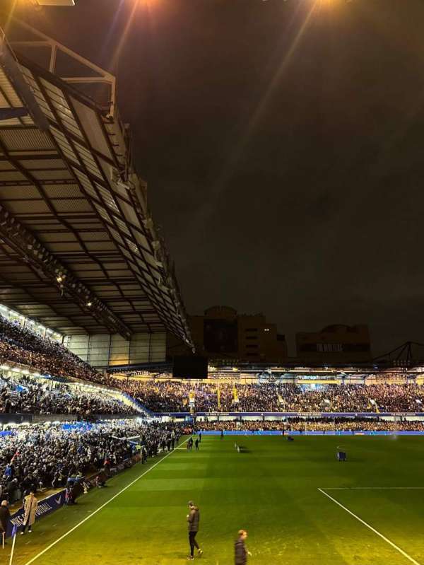 Stamford Bridge, section: Matthew Harding Lower 14, row: S, seat: 141