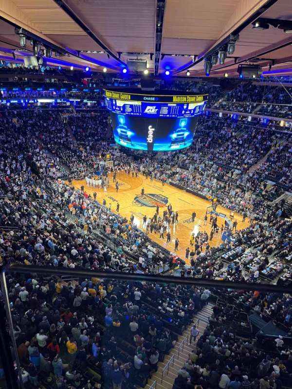 Madison Square Garden, section: 317, row: 1, seat: 1