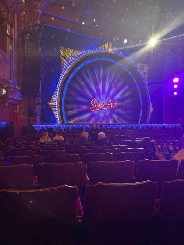 Dominion Theatre, section: Stalls, row: P, seat: 43