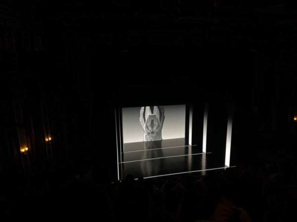 Nederlander Theatre, section: Mezzanine L, row: K, seat: 9