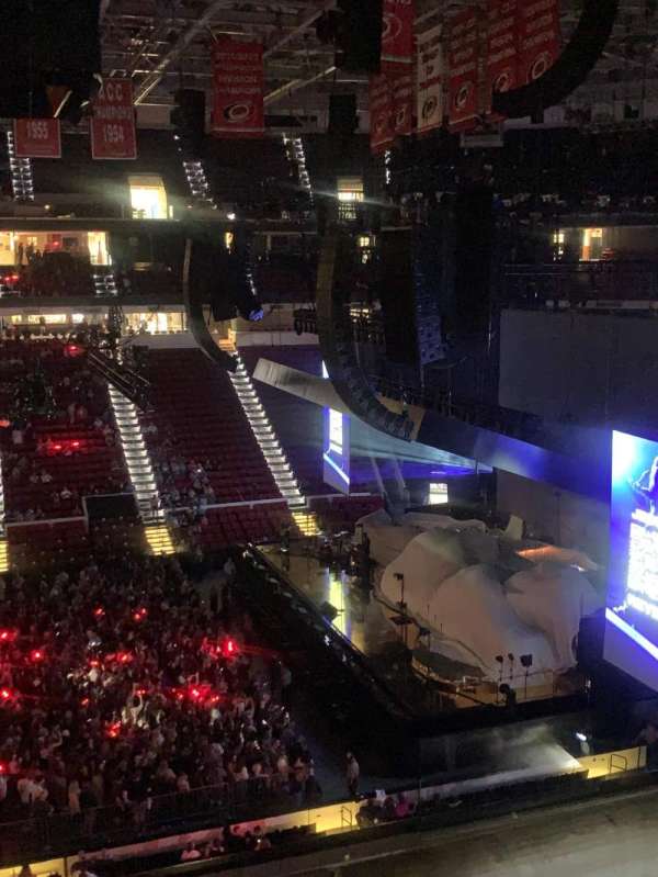 Lenovo Center, section: 220, row: D, seat: 3