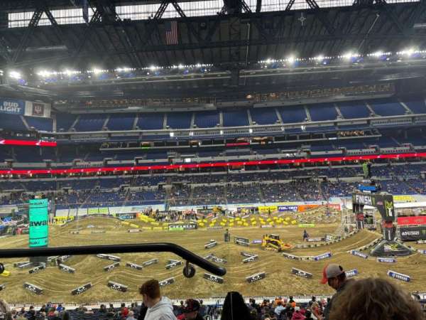 Lucas Oil Stadium, section: 213, row: 2, seat: 20
