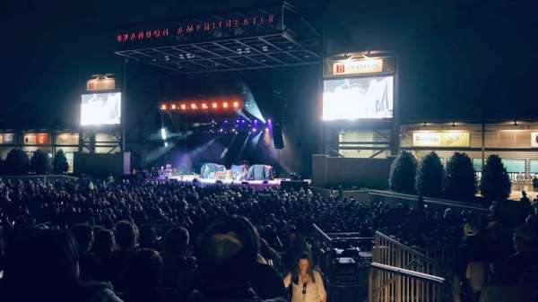 Brandon Amphitheater, section: 202, row: G, seat: 1