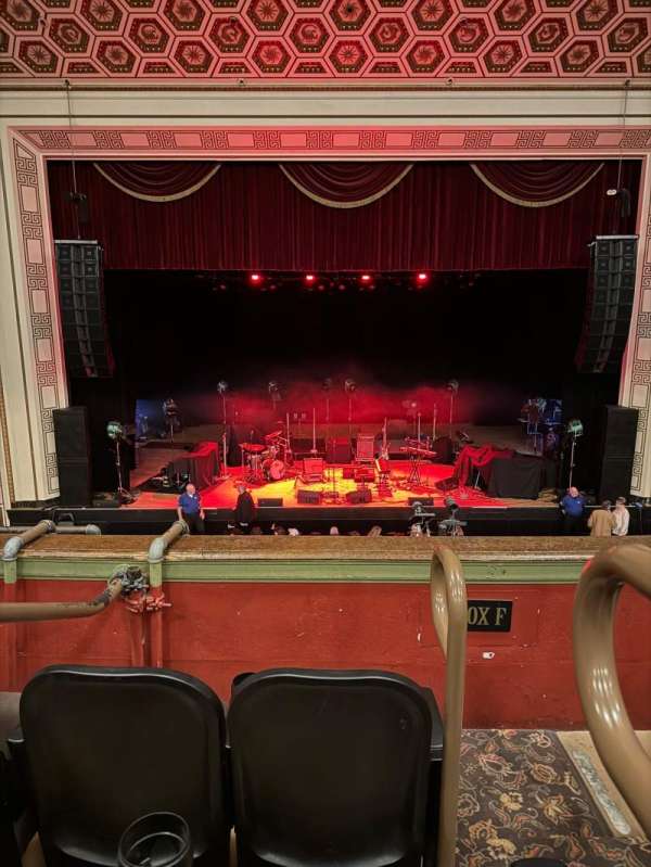 Taft Theatre, section: Box F, row: C, seat: 3