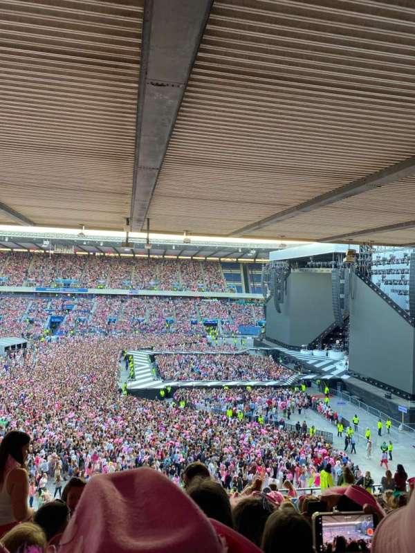 Murrayfield Stadium, section: E10, row: V, seat: 6