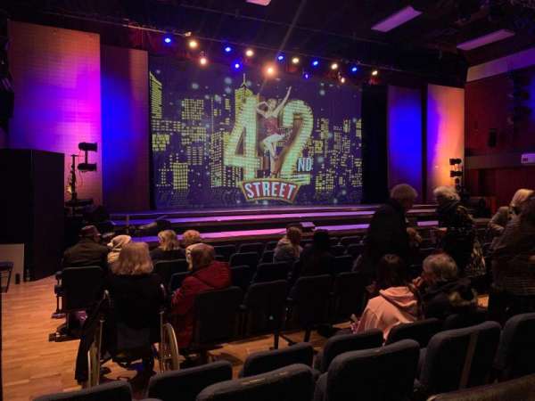 Princes hall, section: Rear stalls, row: M, seat: 1