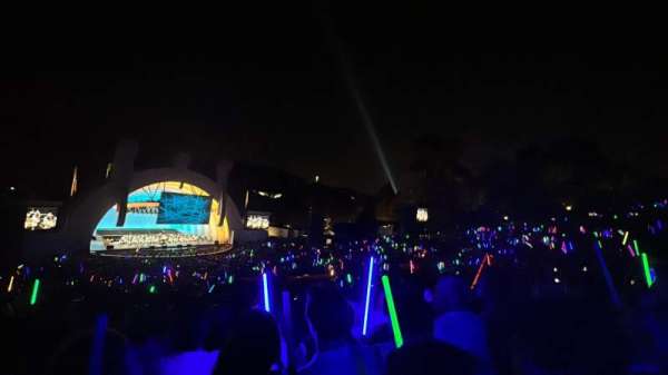 Hollywood Bowl, section: K2, row: 21, seat: 103
