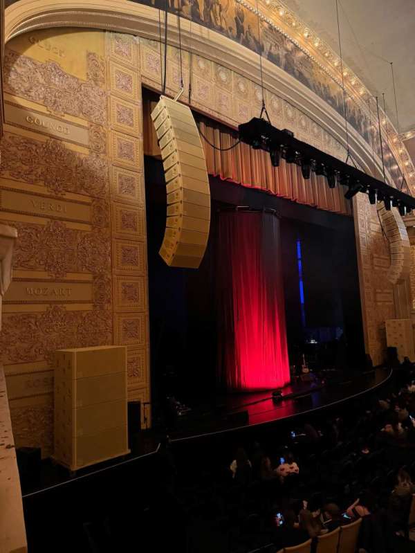Auditorium Theatre, section: LBOX 11, row: 1, seat: 1