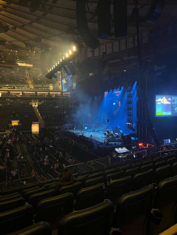 Madison Square Garden, section: 108, row: 12, seat: 6