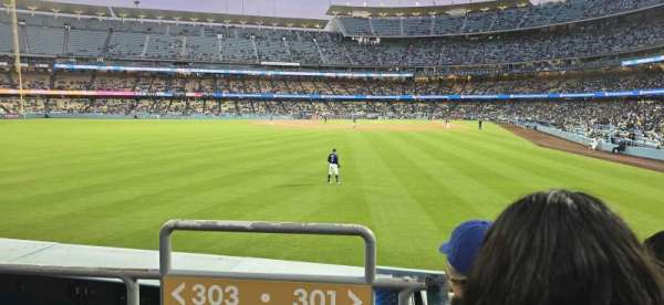 Dodger Stadium, section: 301PL, row: C, seat: 1