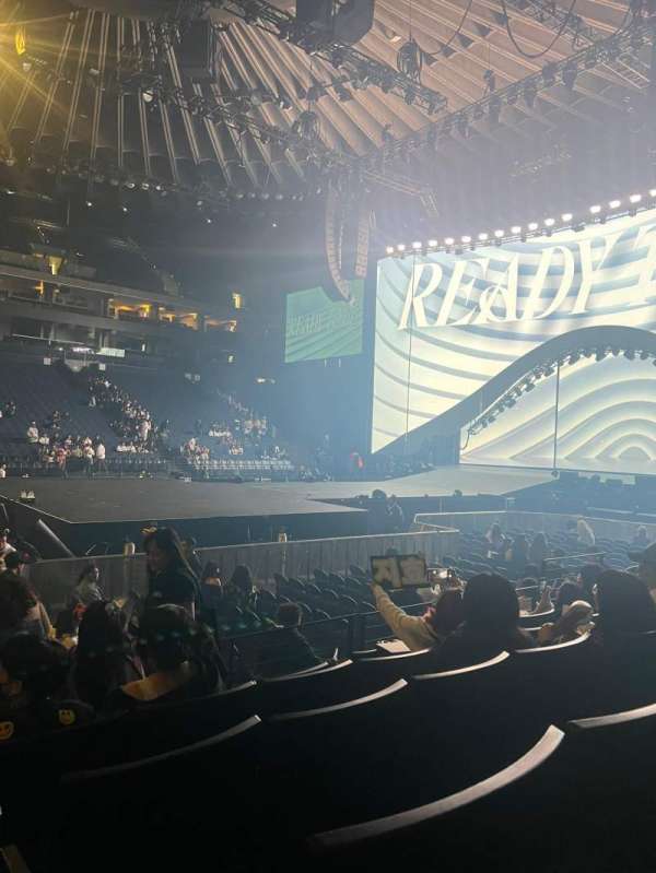 Oakland Arena, section: 101, row: 5, seat: 11