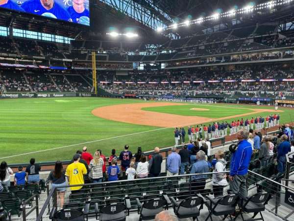Globe Life Field, section: 4, row: 10, seat: 3