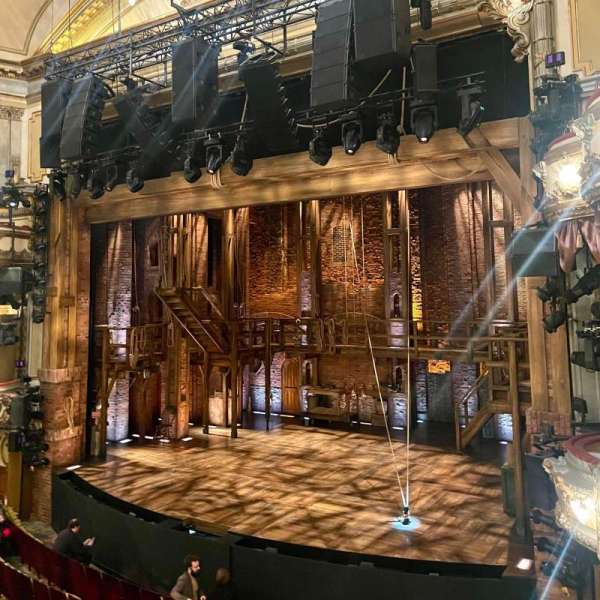 Victoria Palace Theatre, section: Royal Circle, row: C, seat: 4