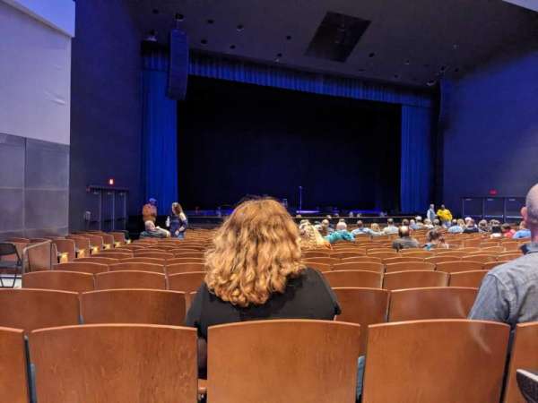 Ovens Auditorium, section: Orchestra LC, row: T, seat: 14