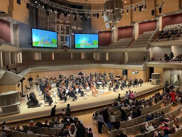 Roy Thomson Hall, section: L6, row: A, seat: 5