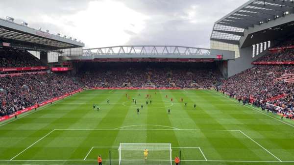 Anfield, section: AM4, row: 8, seat: 118