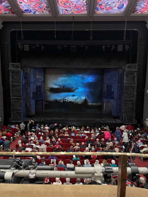 Princess of Wales Theatre, section: Dress Circle Front, row: A, seat: 27