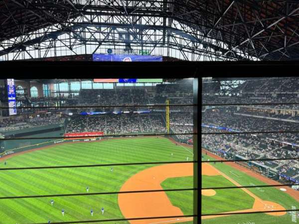 Globe Life Field, section: 306, row: 1, seat: 14