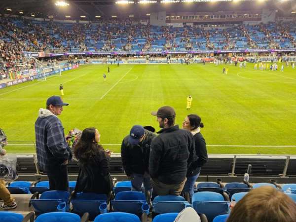 PayPal Park, section: 126, row: 5, seat: 9