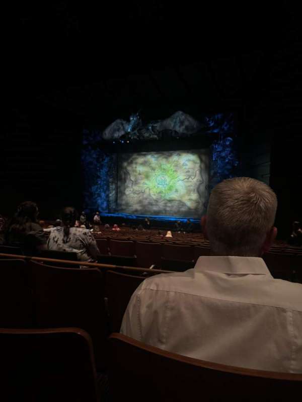Bass Concert Hall, section: Orchestra 2, row: V, seat: 151