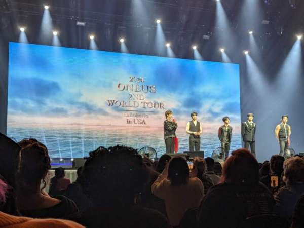 The Theater at MGM National Harbor, section: 3, row: M, seat: 2