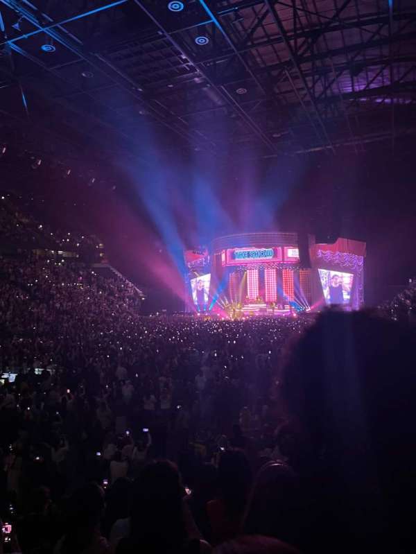 AO Arena, section: 111, row: L, seat: 8