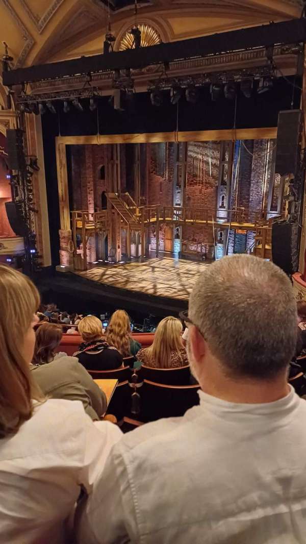 Edinburgh Festival Theatre, section: Dress Circle, row: F, seat: 10