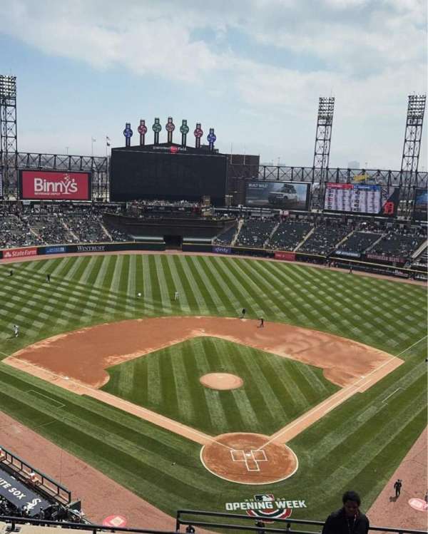 Rate Field, section: 533, row: 8, seat: 4