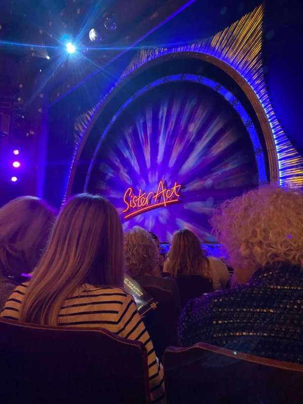 Dominion Theatre, section: Stalls, row: D, seat: 8