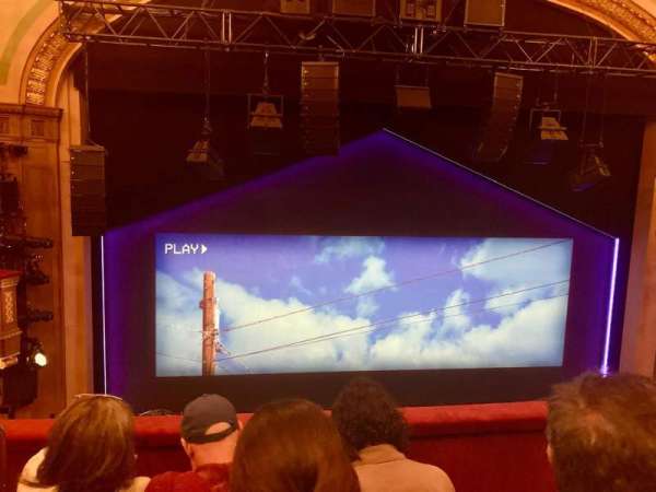 Booth Theatre, section: Mezzanine, row: C, seat: 113