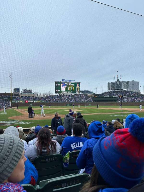 Wrigley Field, section: 20, row: 11, seat: 10