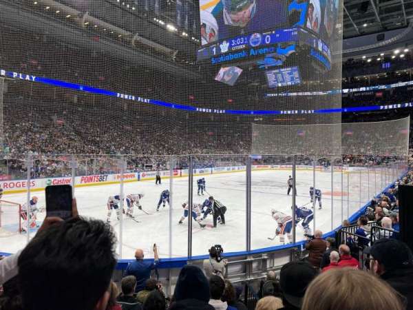 Scotiabank Arena, section: 112, row: 11, seat: 4