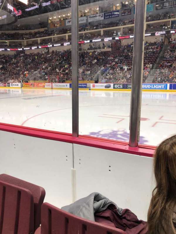 Giant Center, section: 109, row: b, seat: 1