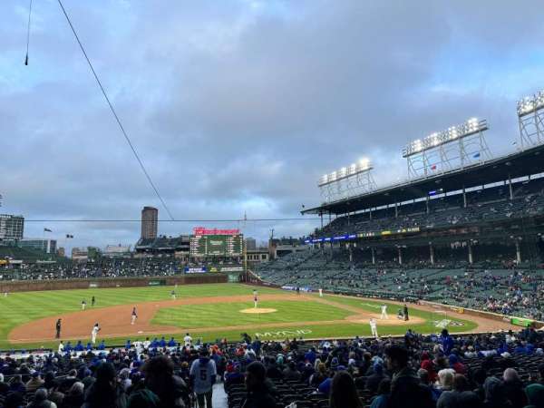 Wrigley Field, section: 210, row: 4, seat: 13