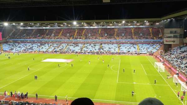 Villa Park, section: A2, row: B, seat: 58