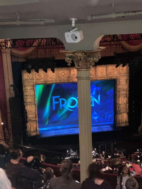 Academy of Music, section: Family Circle F, row: H, seat: 5