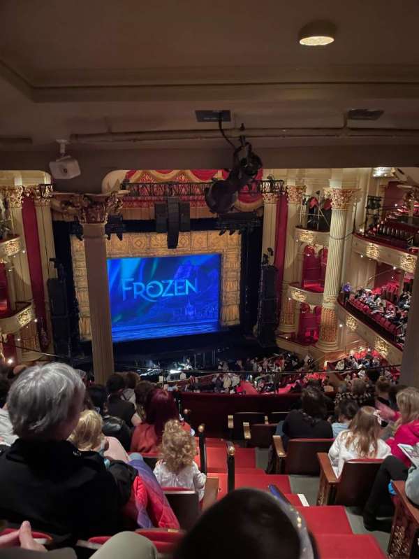 Academy of Music, section: Family Circle F, row: H, seat: 1