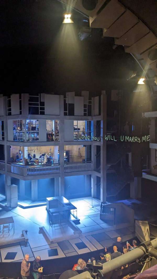 Gillian Lynne Theatre, section: Circle, row: A, seat: 28