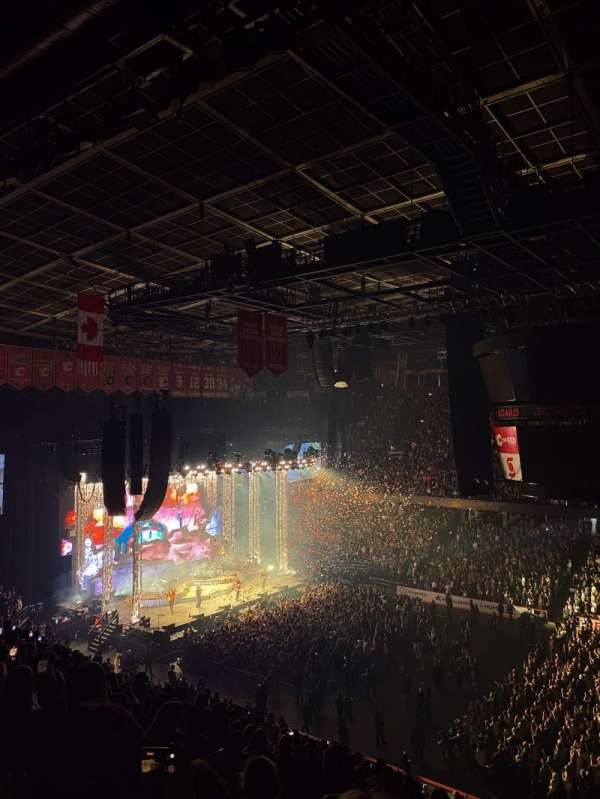 Scotiabank Saddledome, section: 213, row: 14, seat: 4